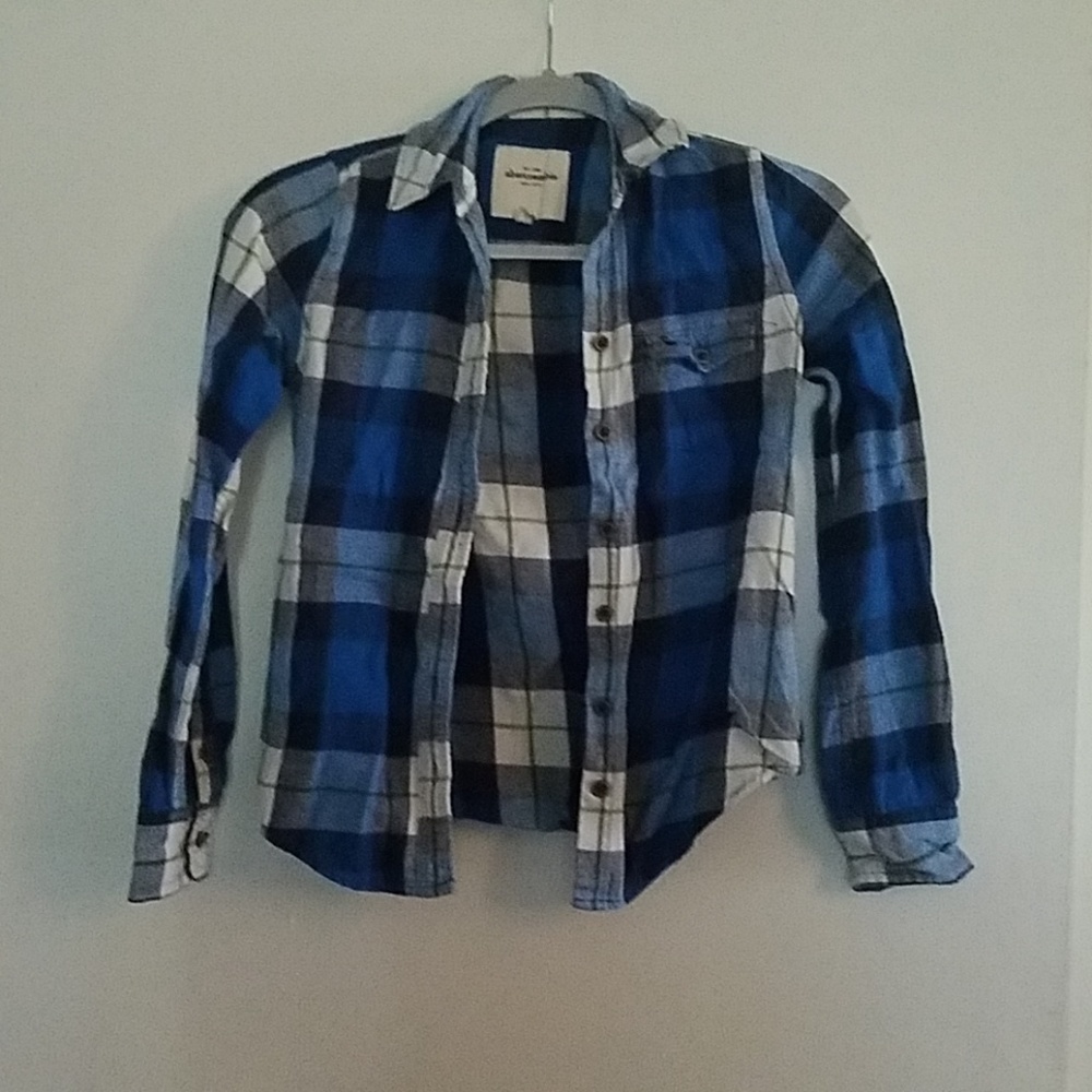 Blue Plaid Flannel
